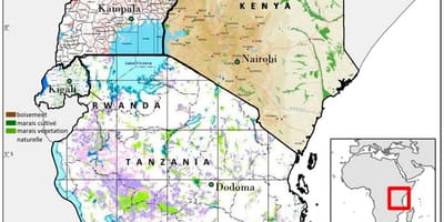 Bản đồ của tanzania để cho di tích lịch sử