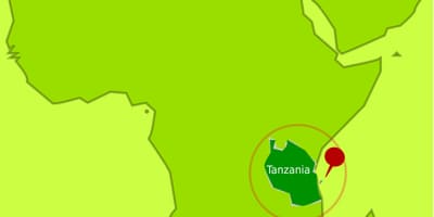 Bản đồ của đảo mafia tanzania